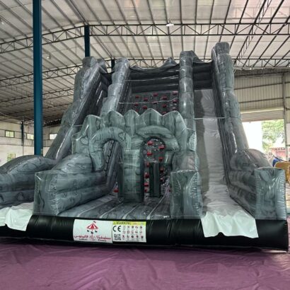 Climbing Wall With Slide (Size 10x6x8M)