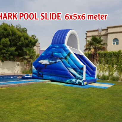 Shark Pool Slide (Size 6x5x6M)