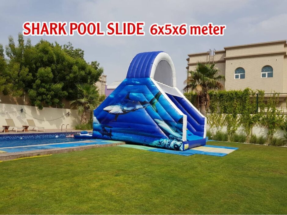 Shark Pool Slide (Size 6x5x6M)