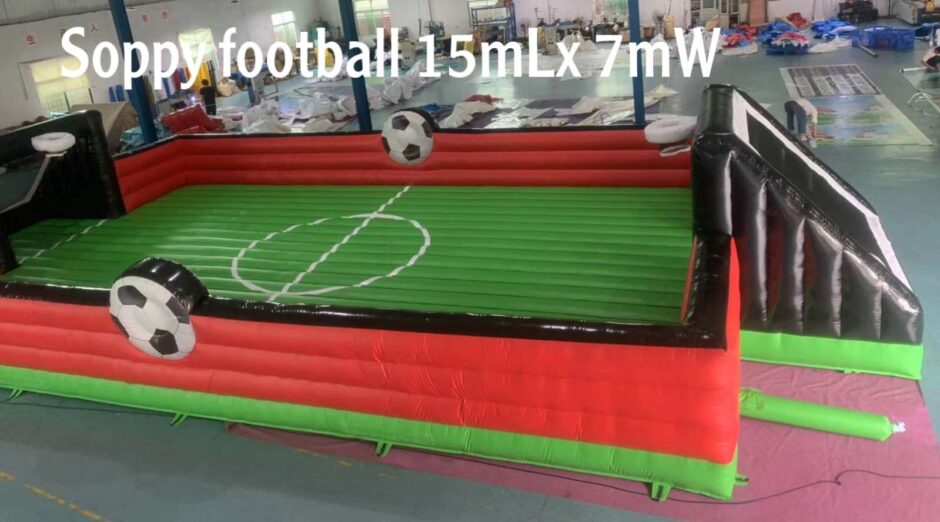 Inflatable Soppy Football Game (Size 15x7M)