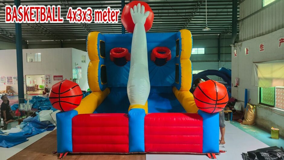 Inflatable Basketball (Size 4x3x3M)