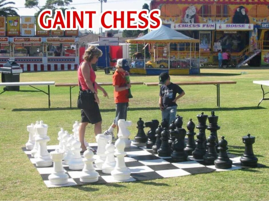 giant chess for rent