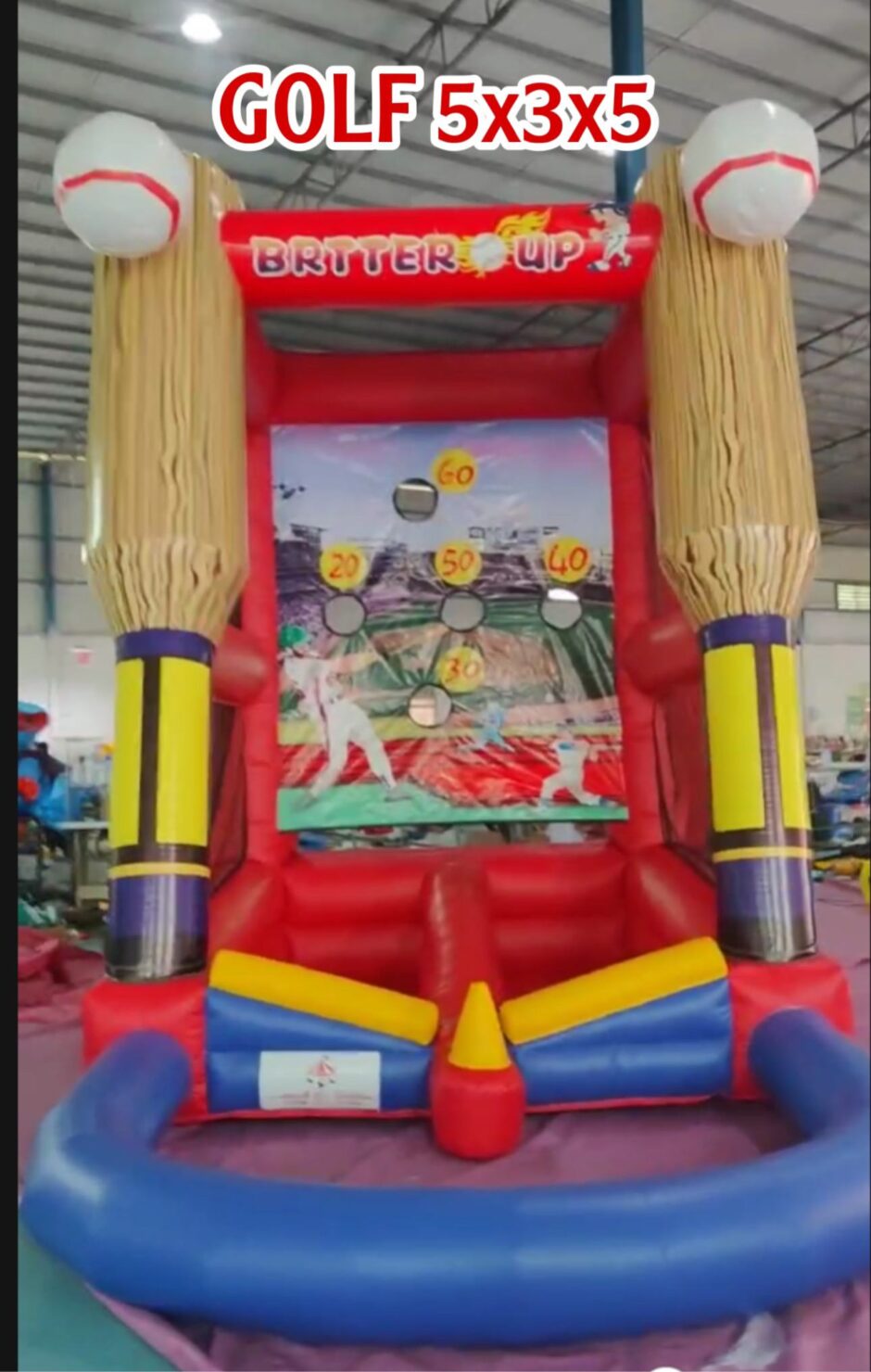 Inflatable Golf Game (Size 5x3x5M)