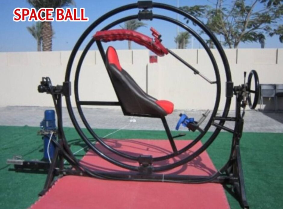 space ball mechanical game for rent in uae