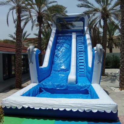 Dolphin Water Slide (Size 13x5x8M)