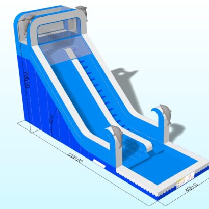 Dolphin Water Slide (Size 13x5x8M)