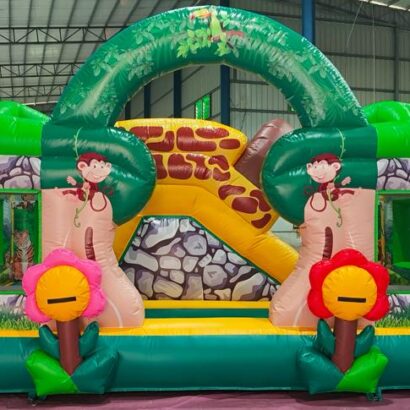 Inflatable Jungle Combo for rent in UAE