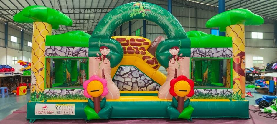 Inflatable Jungle Combo for rent in UAE