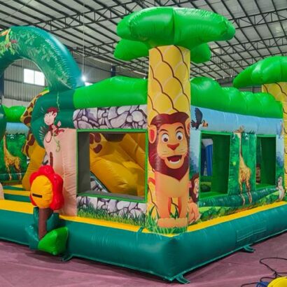 Inflatable Jungle Combo for rent in UAE