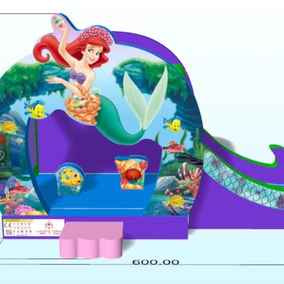 Inflatable Mermaid combo for rent UAE