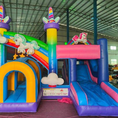 Inflatable Unicorn Combo for rent UAE