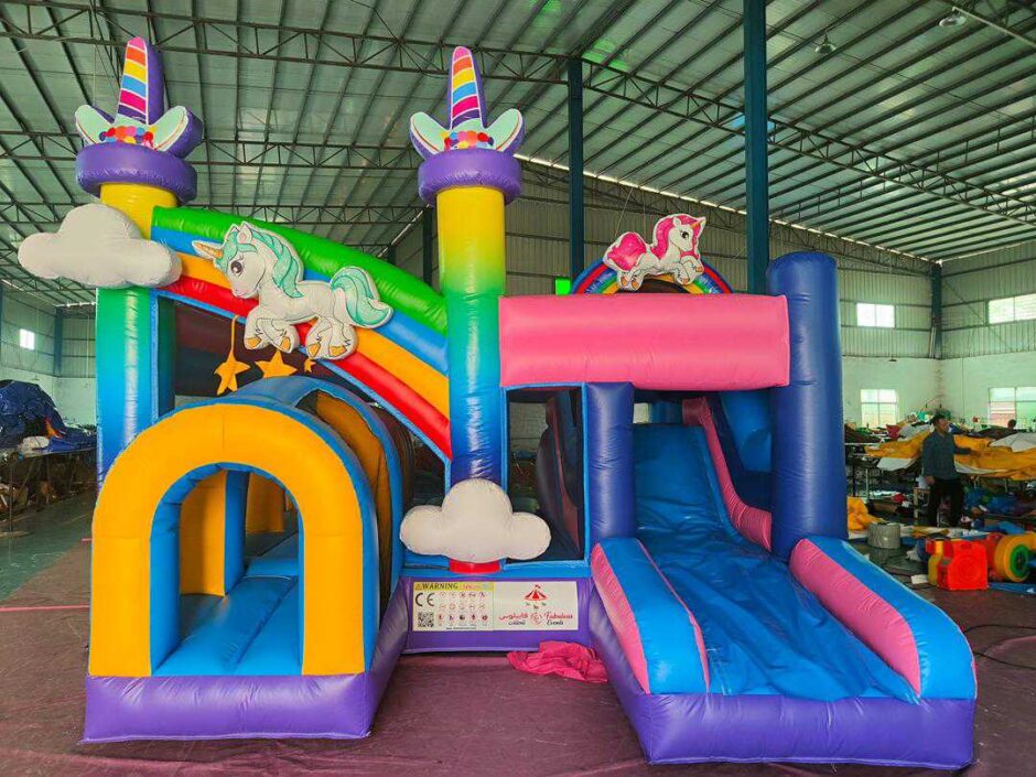 Inflatable Unicorn Combo for rent UAE