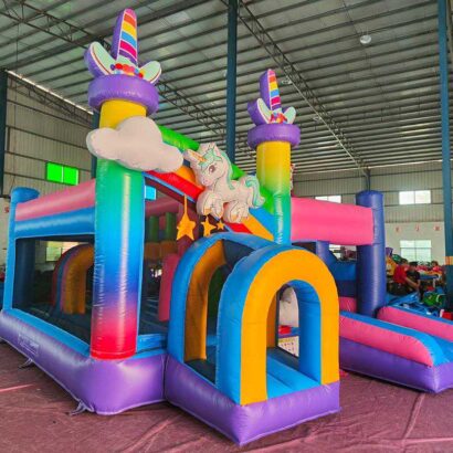 Inflatable Unicorn Combo for rent UAE