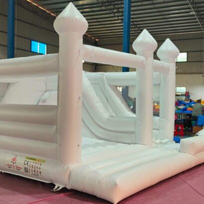 Inflatable White Bouncy for rent UAE